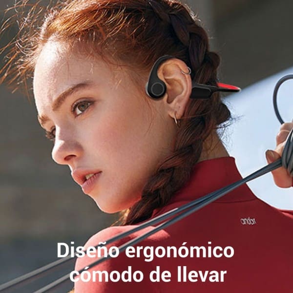 🔥Auriculares de conducción Osea, te cuidan y no te Aisla. Usalo para cualquier deporte, contesta llamadas y musica a cualquier hora.